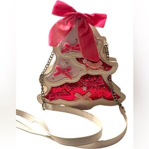 NWT•Betsey Johnson “Merry” Christmas Tree crossbody